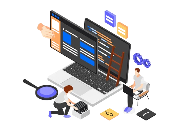 Web Development Illustration